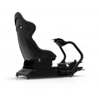 Rseat S1 Black Seat / Black Frame Racing Simulator Cockpit